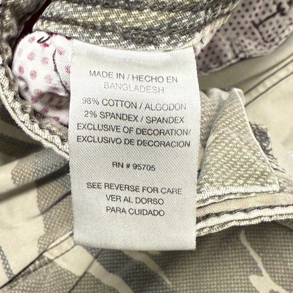 Iron Co Mens Y2K Camo Cargo Shorts Size 32 Text Mud Camo 1435620S Green Brown - Picture 4 of 11